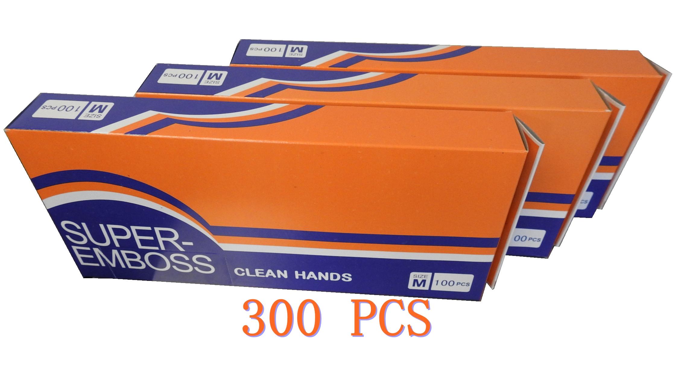 StarBay 300 PCS Non-Stick Food Sushi Rice Disposable Gloves, Food Service Medical Grade,Non-Sterile, Latex Free, Powder Free Protective Glove