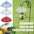thumbnail image 5 of 2PCS Anti-Squirrel Bird Feeders Protective Cover,Dome Protective Dome,Rain Protective Cover for Hanging Bird Feeders,A, 5 of 6