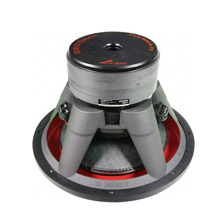 Audiopipe TSPP312D4 12 In. Woofer Dual 4 Ohm 600W RMS/1200W Max Dual 4 Ohm Voice Coils