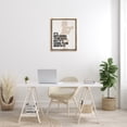 thumbnail image 3 of Stupell Industries Not Easy But Worth It Inspirational Painting Brown Floater Framed Canvas Art Print Wall Art, 25 x 31, 3 of 10