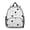 Baseballs Caps Black, variant on Baseballs Blue Pattern Backpack for School, Cute School Bag with Adjustable Shoulder Straps and Padded Back, 13.8"x11.4"x6"