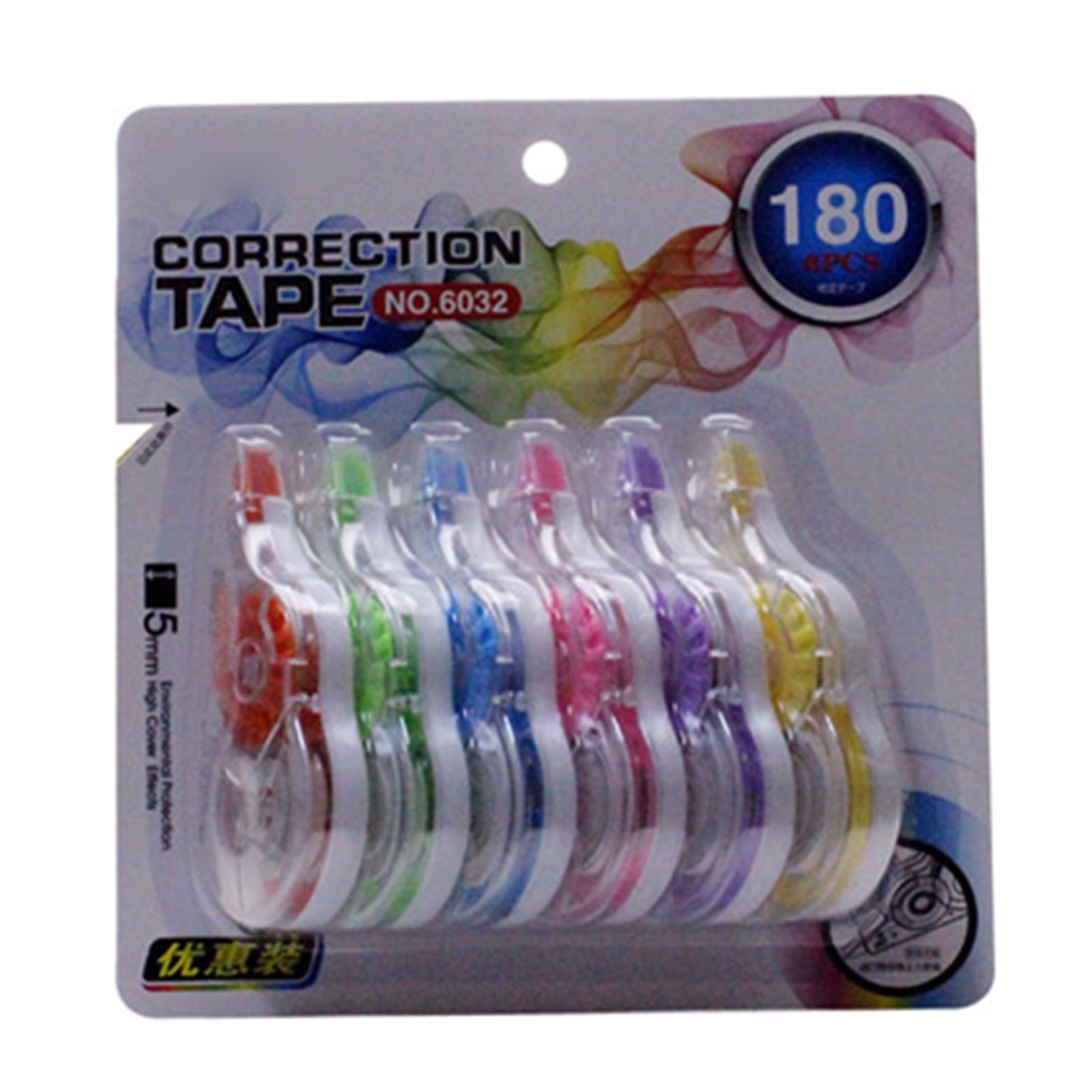 Whiteout Correct Tape White Out Correction Tape 6 Pcs Correction Tape 0