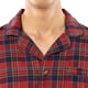 thumbnail image 4 of Pijama para Hombre Fruit of the Loom a Cuadros Rojos 2XL, 4 of 6