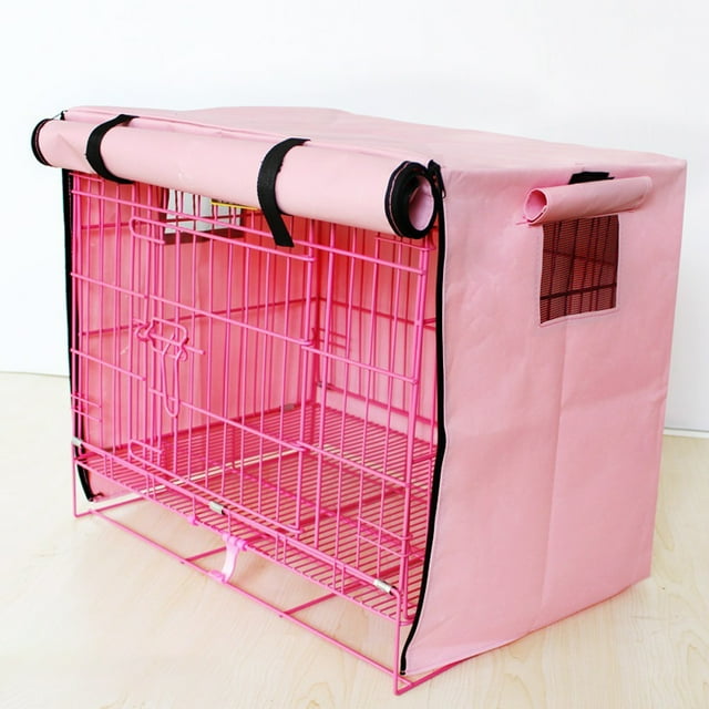 Housse de Cage pour Chat et Chien, Housse de Cages pour Animaux, Housse Respirante pour Cages pour Chiens, Housse Coupe-Vent pour Cage pour Chat et Chien, Housse Respirante et Imperméable pour Cages Quatre Saisons