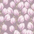 thumbnail image 3 of Pink Wallpaper with Pink Flowers Peel-and-Stick - 25"W x 125"H, 3 of 3