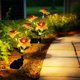 thumbnail image 4 of Solar Powered Daffodil Garden Stake Lights Outdoor Courtyard Lawns Landscapes Decor Waterproof Ambient Lighting, 4 of 6