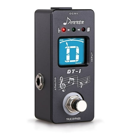 Donner Dt-1 Chromatic Guitar Tuner Pedal True (The Best Guitar Tuner Pedal)