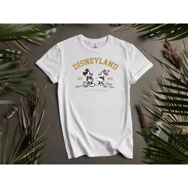 T-Shirt Graphique Disney Mickey Mouse Disneyland Toutes Tailles p-5TG