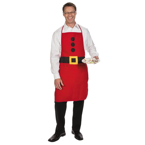 Fun Express Christmas Santa Claus Washable Cooking Apron