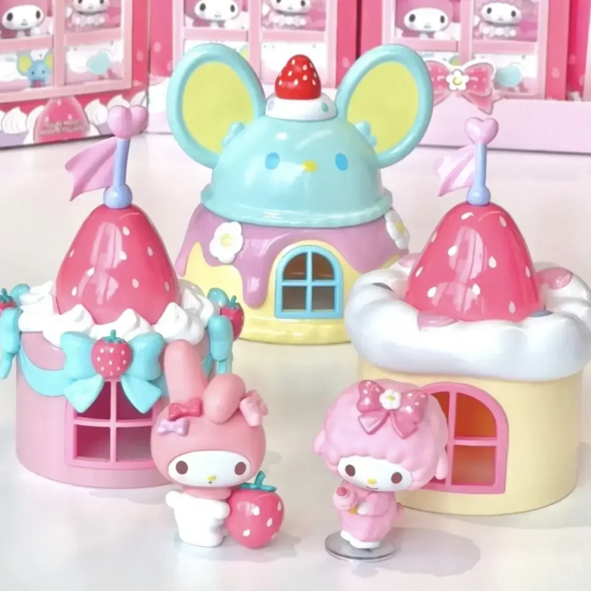 Sanrio Characters My Melody Amd My Sweet Piano Play House Series