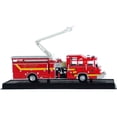thumbnail image 2 of Amercom ACGB19 2001 Pierce Quantum Snozzle 1 by 64 Scale Diecast Model Fire Engine, Red, 2 of 3