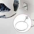 thumbnail image 4 of 5 Pack Ball Holders Wall Mount Sports Exercise Ball Storage Rack Organizer For Display Basketball Volleyball Soccer, 4 of 5
