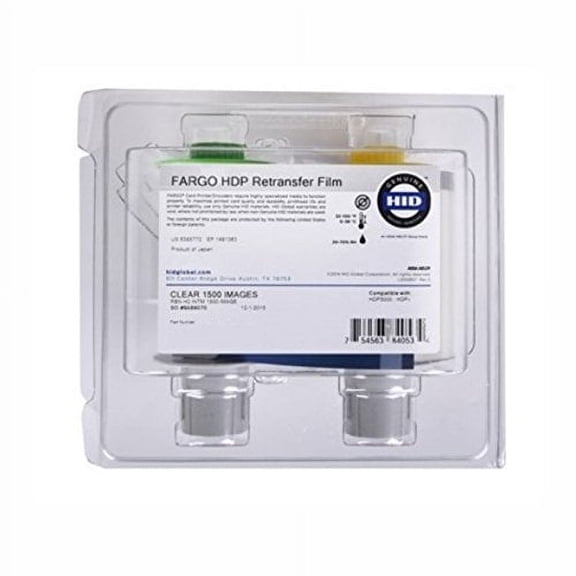 Fargo HDP5600 Clear Transfer Film Ribbon For HDP5000 Printers 84500