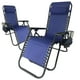 thumbnail image 1 of Silla Camastro Plegable CJR Gravedad 0 Reclinable Exteriores azul, 1 of 9