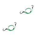 thumbnail image 1 of Baohd 1/2/3/5 Sangle de Chargement à Haute Résistance - Fiable et Résistant à l'Abrasion pour Sécuriser les Objets de Valeur Durable Bagages Réfléchissant Vert 120cm 2PCS, 1 of 6