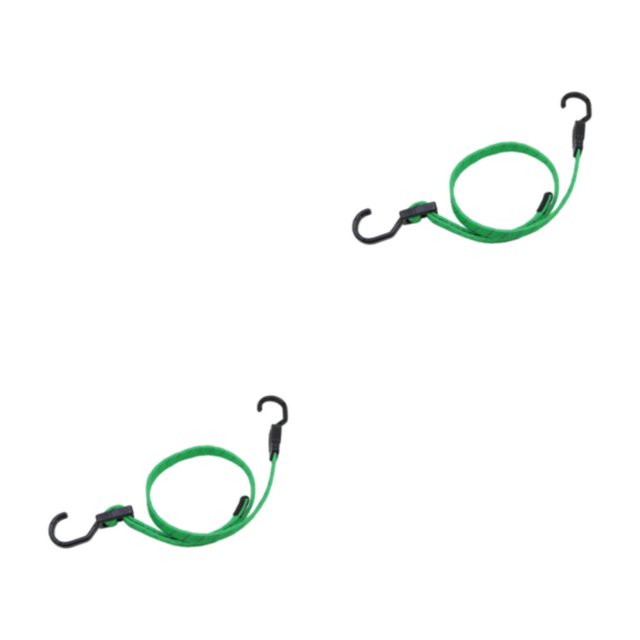 Baohd 1/2/3/5 Sangle de Chargement à Haute Résistance - Fiable et Résistant à l'Abrasion pour Sécuriser les Objets de Valeur Durable Bagages Réfléchissant Vert 120cm 2PCS