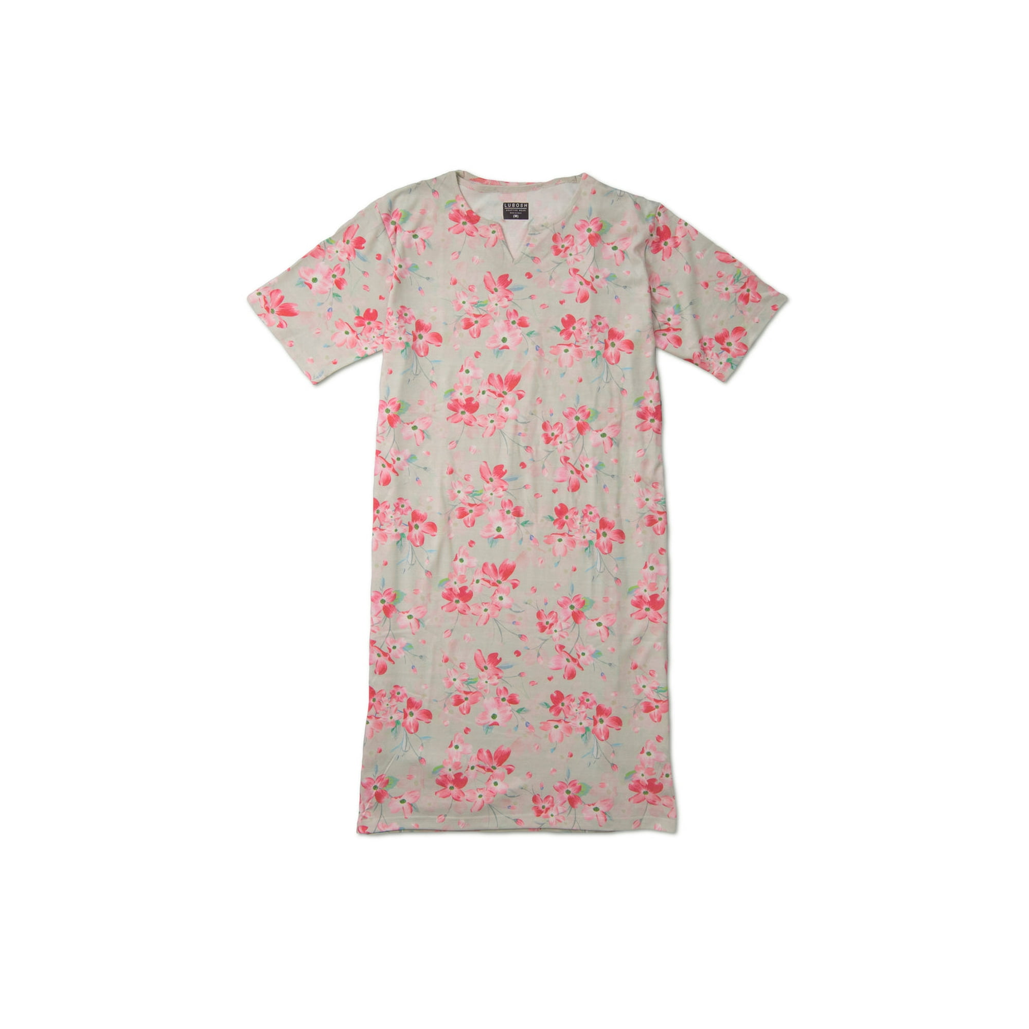 Robes Maxi Pour Personnes âgées Manches Extérieur Doux Décontracté T