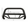 thumbnail image 5 of Black Horse Max Bull Bar Black Textured Mbt Mf512 Compatible With 04 20 Fits Fits select: 2019 FORD F150 SUPERCREW, 2016-2018 FORD F150, 5 of 11