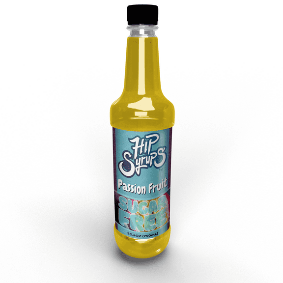 Hip Syrups Passion Fruit Sugar Free Simple Syrup, 25.4 fl oz