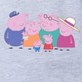 thumbnail image 2 of CafePress - Peppa Pig: Granny & Grandpa Pig - Cute Infant Baby Football Bodysuit, 2 of 3