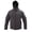 Gray, variant on Men's Warm Fleece Jacket Waterproof Soft Shell Outdoor Hiking Jacket Causal Lightweight Solid Color Jacket