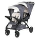 thumbnail image 1 of Baby Trend Sit N' Stand Tandem Double Stroller 2.0 DLX with 5 Point Safety Harness, Shaded Canopy, 2 Cup Holders, and Ample Storage Space, Magnolia, 1 of 5