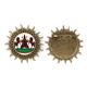 thumbnail image 1 of Lesotho África emblema nacional Pin de gancho de metal vintage con forma de sol Unbranded M, 1 of 3