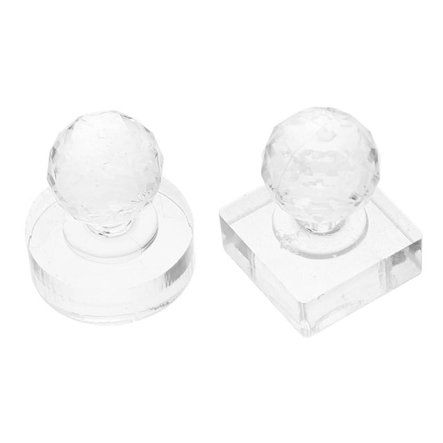 2pcs Eyeshadow Pressing Tool Eyeshadow Stamper Blusher Pressing Stamp Eye Shadow Stamper Pressed Stamper Eye Shadow Palette Repairing Tool Highlighter Repair Tool