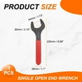 thumbnail image 2 of Llave de boca abierta Uxcell de 44mm, llave métrica en forma de U con mango rojo, 2 of 7