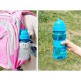 thumbnail image 1 of Botella de agua para ni?os con pajita, 12 oz, sin BPA, a prueba de fugas, correa de transporte, linda tapa de cara de gato y dise?o de cuerpo antideslizante, liviana y de tama?o infantil para sus ni?os, ni?as y estudiantes escolares (azul LingWen 8390612161230, 1 of 1