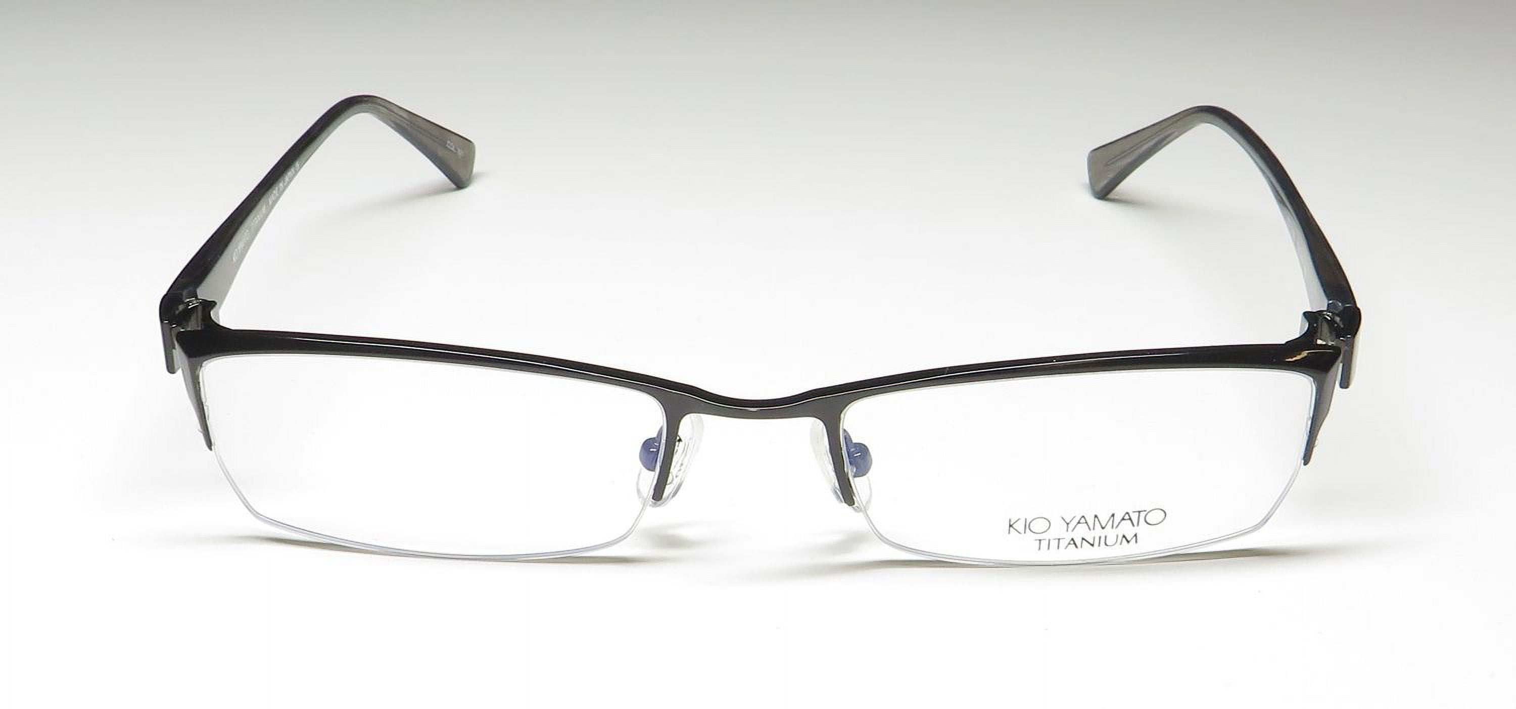 KIO YAMATO KT-255 TITANIUM HALF-RIM MADE IN JAPAN ELEGANT KIO YAMATO KT-255 TITANIUM HALF-RIM MADE IN JAPAN ELEGANT