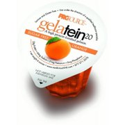 Prosource Gelatein 20 Orange Protein 4 oz Cup, 18-Month Shelf Life, 88 Cal - Case of 36