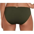 thumbnail image 2 of Lauren Ralph Lauren Beach Club Solid Hipster Bottoms Olive 12, 2 of 4