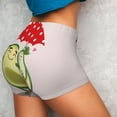 thumbnail image 2 of Sikiie Avocado Lovers Wearing Umbrella Print Workout Shorts Women Scrunch Butt Gym Shorts Seamless High Waist Tummy Control Yoga Biker Athletic Shorts, 2 of 5