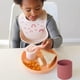 thumbnail image 3 of Taza abierta de silicona para bebé, 2 uds., de biberón y tazas para niños pequeños de fácil agarre, suministros de destete Led para bebé a prueba de derrames, 3 of 5