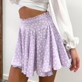 thumbnail image 2 of Fsqjgq Skirts for Women Swim Skirt Purple Jean Skirt Long Vintage White Skirt Midi Women's Sexy Fashion Printed Short Skirt Mini Skirt For Women XL, 2 of 8