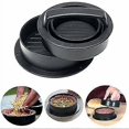 thumbnail image 2 of 3 in 1 Stuffed Burger Press Hamburger Maker ABS Plastic Beef Patty Molds BBQ, 2 of 5