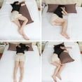 thumbnail image 4 of Unique Bargains 1Pc Zippered Pillow Cases Breathable Egyptian Cotton, 4 of 9