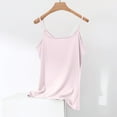 thumbnail image 3 of Ohufall Women's Cotton Linen Pj Tank Tops Plus Size Solid Casual Sleeveless Camisole Pajama Tops Summer Soft Comfy Home Sleepwear Tanks for Women, 3 of 5