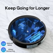 Robot Vacuum Cleaner, Smart Control, Automatic Charging, Wet and Dry, Strong Suction, For Pet Hair, Debris, Hard Floors
