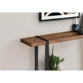 thumbnail image 4 of Pemberly Row Industrial Farmhouse Console Table in Brown Reclaimed Wood, 4 of 5