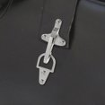 thumbnail image 4 of 1 Set Delicate Coat Toggle Buckle Coat Holder Buckle Clasp Metal Sweater Closure Buckle, 4 of 4