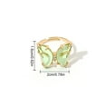 thumbnail image 3 of Bague Papillon Mode Simple en Acrylique pour Femmes, 3 of 10