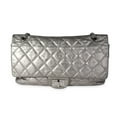 thumbnail image 1 of Pre-Owned Chanel Metallic Pewter Crinkle Lambskin Reissue 2.25 227 Double Flap Bag, 1 of 8