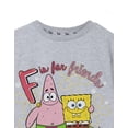 thumbnail image 3 of SpongeBob SquarePants T-Shirt Gris à Manches Courtes pour Filles, 3 of 7