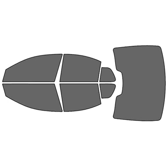 Rvinyl Window Tint Kit Compatible with Volvo S80 2007-2016 - Complete Precut Kit - 35%