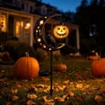 thumbnail image 4 of Halloween LED Stake Lights, Spooky Crow Pumpkin Ground Lamp, Waterproof Outdoor Garden Decoration, Energy-Efficient Soft LED Plug-and-Play Installation for Courtyard House Festival Party Decor, 4 of 7