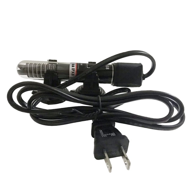 tredstone Powerful and Compact Aquarium Heater with Suction Cup for Precise Heating 25w 12cm 1Set
