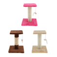 thumbnail image 3 of Rascando de Gato Poste Escalada Marco Accesorios de Domestico Fácil de utilizar Elegante H en forma de Brown Colco Pet Cat Climbing Frame, 3 of 8