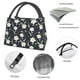 thumbnail image 4 of Fotbe Lilies Flowers Bolsa Térmica Portátil con Estampado, Bolsa de Entrega de Alimentos Aislada, Bolsa Reutilizable de Gran Capacidad para Comidas y Supermercado, 4 of 6
